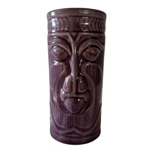 Purple Hawaiian Tiki Mug | Ceramic Barware
